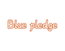 BLUE PLEDGE