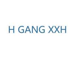 H GANG XXH