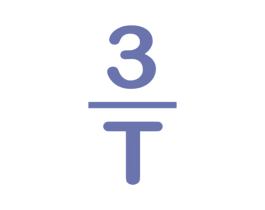 3 T