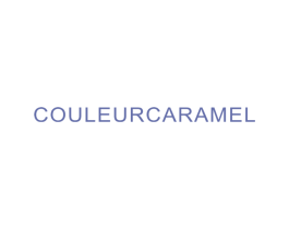 COULEURCARAMEL