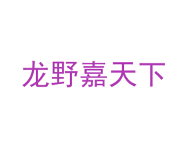 龙野嘉天下 第25类服装鞋帽商标转让 注册号45474757