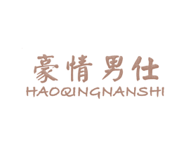 豪情男仕 第25类服装鞋帽商标转让 注册号5801681