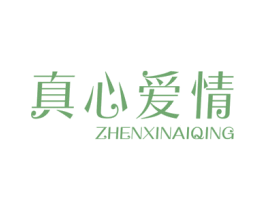 真心爱情 第25类服装鞋帽商标转让 注册号23213402