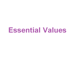 ESSENTIAL VALUES