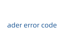 ADER ERROR CODE 第35类广告贸易商标转让 注册号73468755