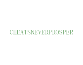 CHEATSNEVERPROSPER