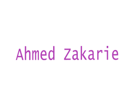 AHMED ZAKARIE