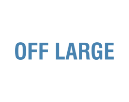 OFF LARGE 第25类服装鞋帽商标转让 注册号77808848