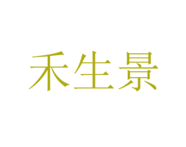 禾生景 第18类皮革箱包商标转让 注册号43907700