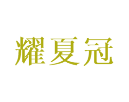 耀夏冠 第25类服装鞋帽商标转让 注册号42385908