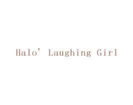 HALO' LAUGHING GIRL