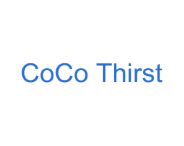 COCO THIRST