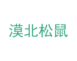 漠北松鼠