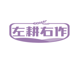 左耕右作 第30类小食配料商标转让 注册号71596714