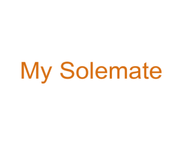 MY SOLEMATE