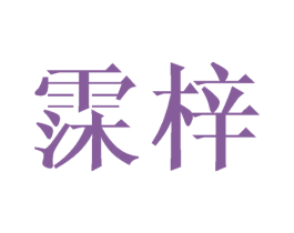 霂梓 第25类服装鞋帽商标转让 注册号41661915