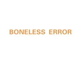 BONELESS ERROR 第25类服装鞋帽商标转让 注册号66743509