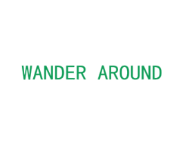 WANDER AROUND 第18类皮革箱包商标转让 注册号61342244