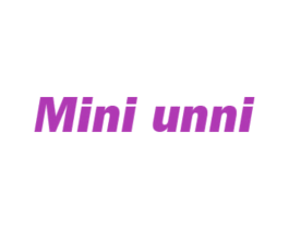 MINI UNNI 第25类服装鞋帽商标转让 注册号39503512