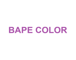 BAPE COLOR 第25类服装鞋帽商标转让 注册号57795259