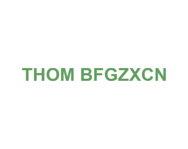 THOM BFGZXCN 第25类服装鞋帽商标转让 注册号51537397