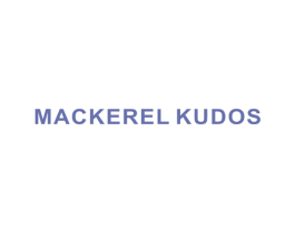 MACKEREL KUDOS 第25类服装鞋帽商标转让 注册号49236170