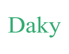 DAKY 第18类皮革箱包商标转让 注册号59746104