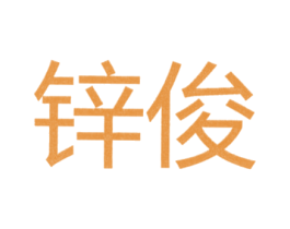 锌俊 第25类服装鞋帽商标转让 注册号25957663