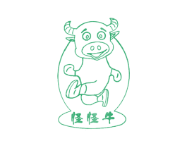 怪怪牛 第25类服装鞋帽商标转让 注册号50297866
