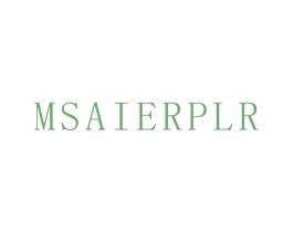 MSAIERPLR 第07类机械设备商标转让 注册号43560507