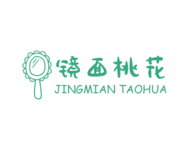 镜面桃花