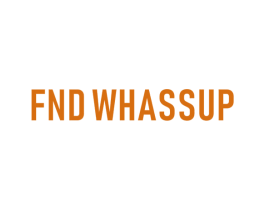 FND WHASSUP 第25类服装鞋帽商标转让 注册号59713151