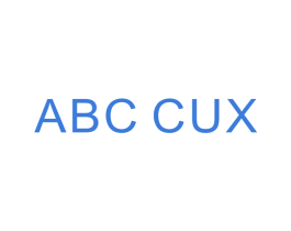 ABC CUX 第25类服装鞋帽商标转让 注册号55794265