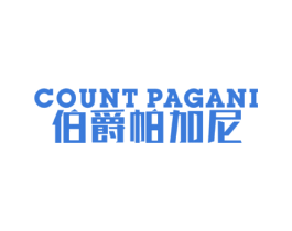 COUNT PAGANI 伯爵帕加尼